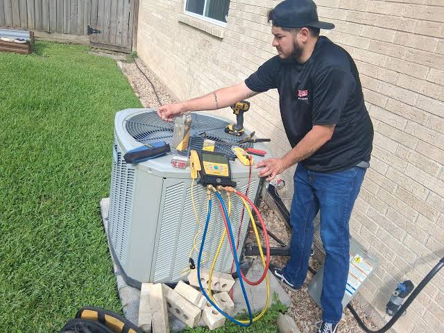 New condenser installation walkthrough